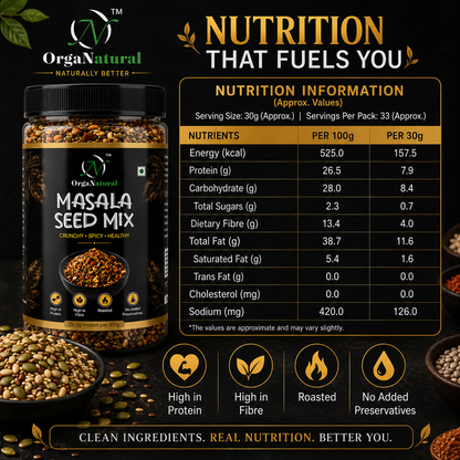 Masala Seeds Mix (Healthy-Crunchy-tasty)
