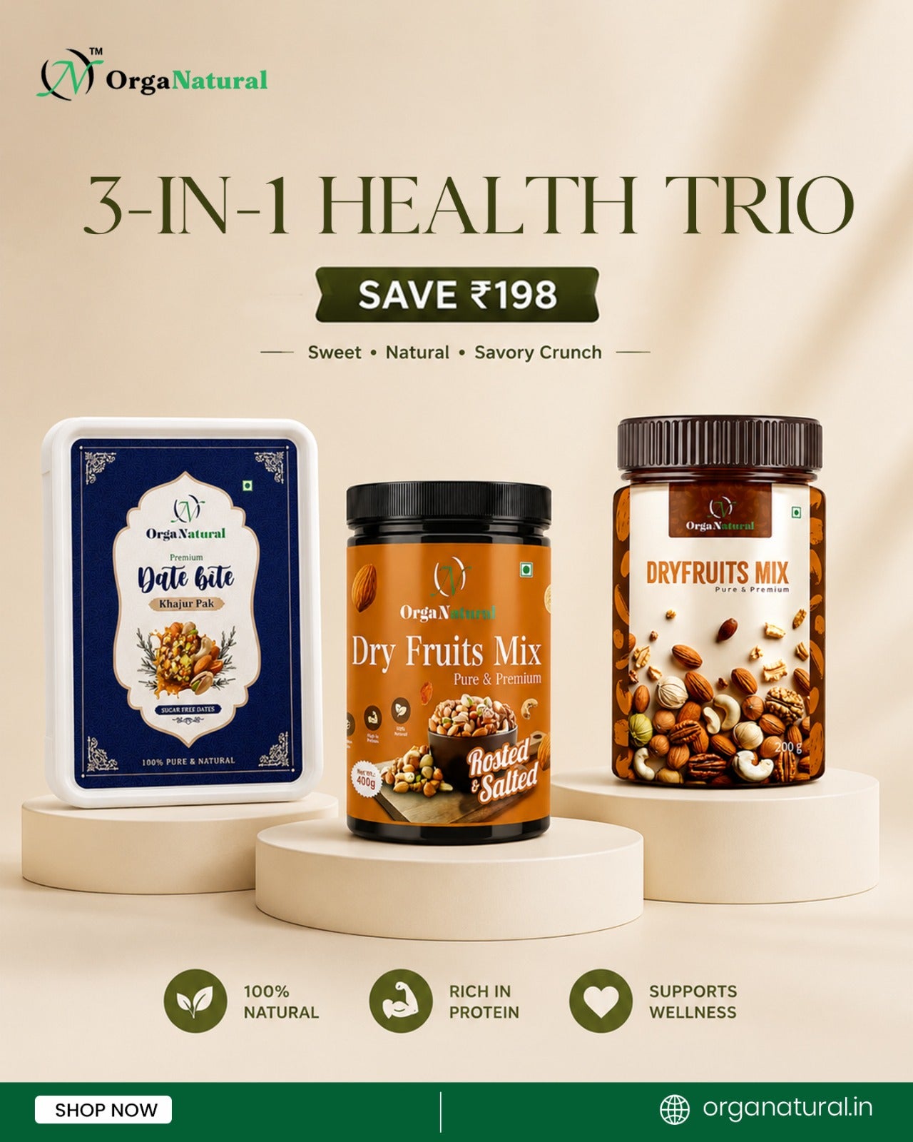 The All-In-One Trio Pack (3-in-1 Variety)