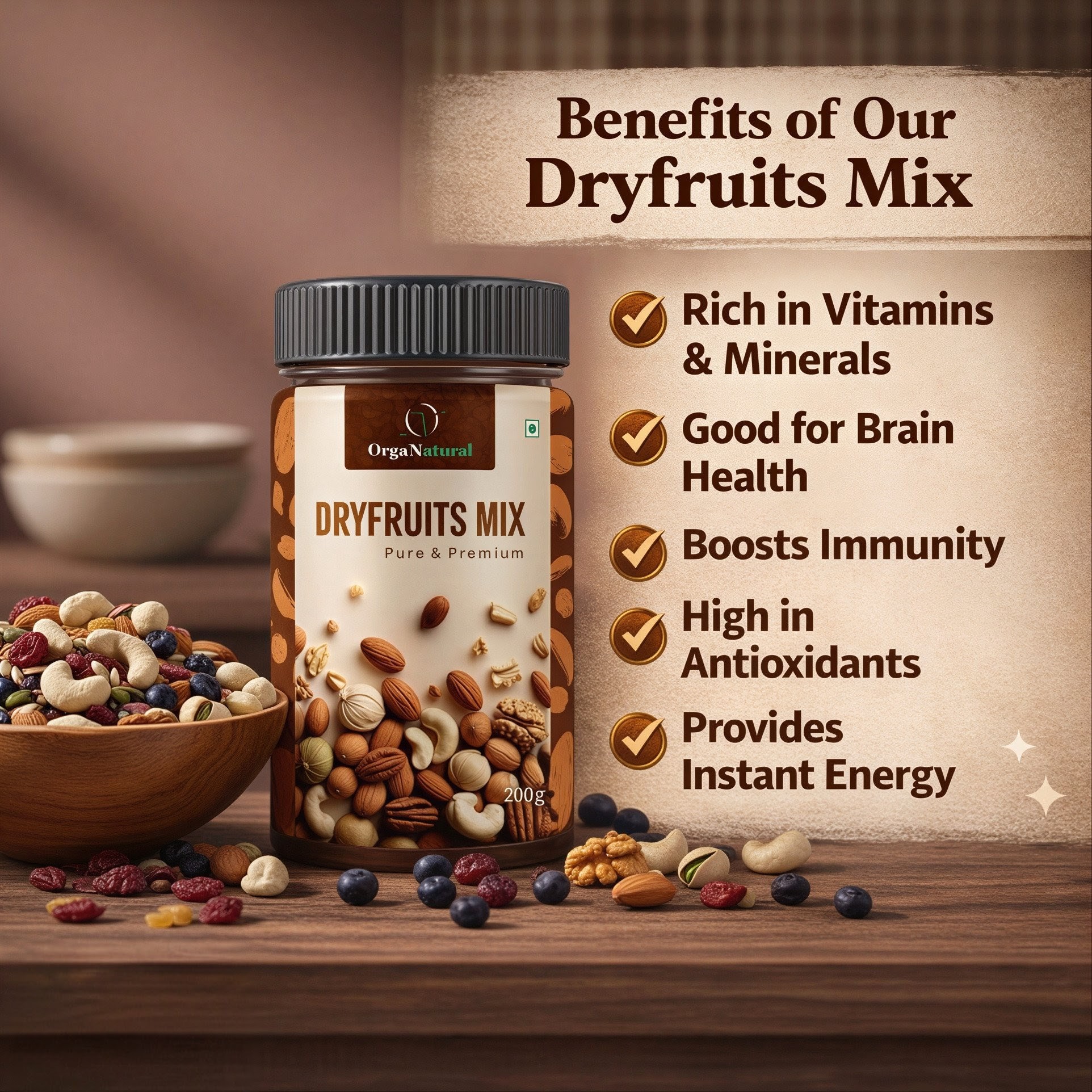 Dryfruits Mix (No Preservatives) - Image 2